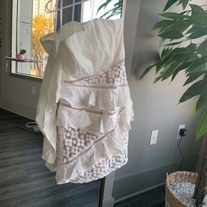 Princess Polly Alina Mini Dress White